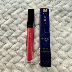 Estée Lauder Envy Lip Shine Rebellious Rose 420 NWT